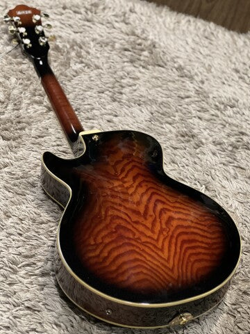 Ibanez Artcore Expressionist AG95QA - Dark Brown Sunburst