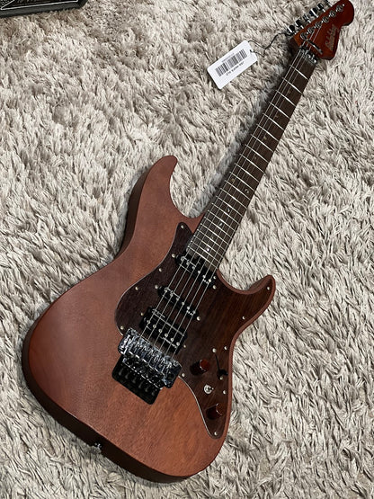 Soloking JSN-960 FR in Natural Coffee Brown Matte with Floyd Rose