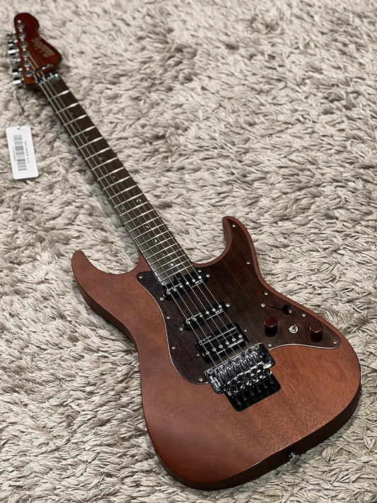 Soloking JSN-960 FR in Natural Coffee Brown Matte with Floyd Rose