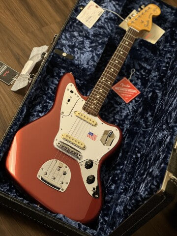 กีต้าร์ Fender Artist Johnny Marr Jaguar พร้อมคอ RW สีเมทัลลิก KO