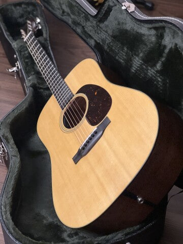 Martin D18 Standard Series Acoustic Electric Guitar with Preamp (Incl. Case)