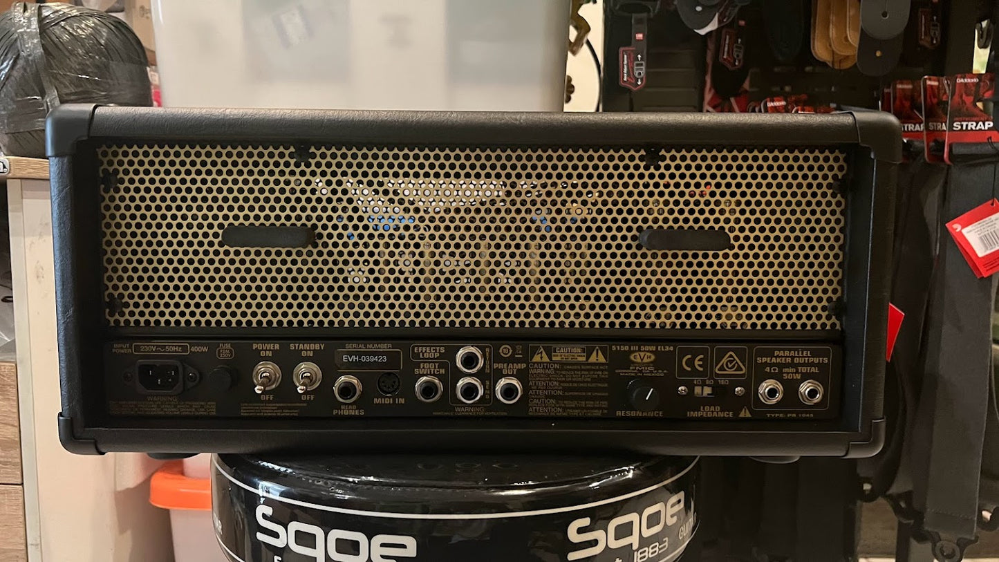 EVH 5150 III 50W EL34 Amp Head + EVH 5150 III EL34 2x12 Cabinet