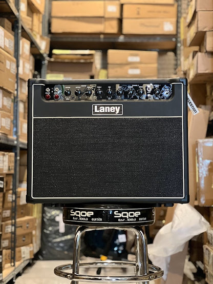 Laney GH30R-112 30W 1x12 Tube Guitar Combo Amplifier in Black and Red