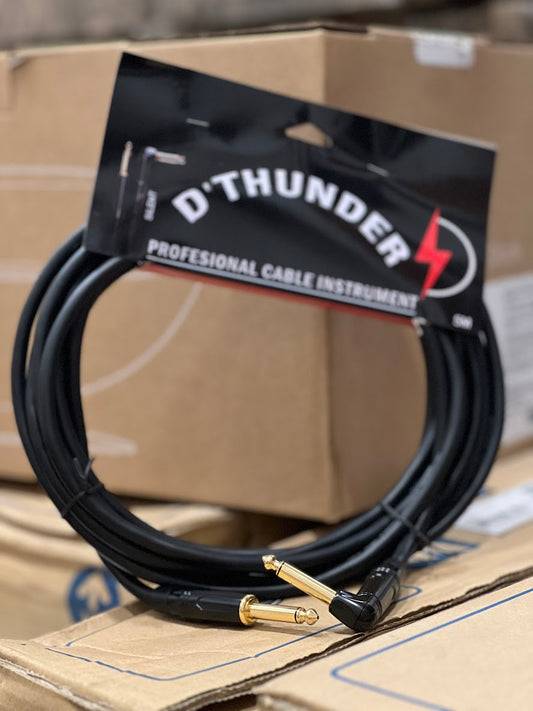Thunder Cable Silent Plug Straight Angled 5M
