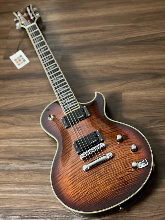 Schecter Solo-II Supreme CEB - Cat's Eye Black Burst