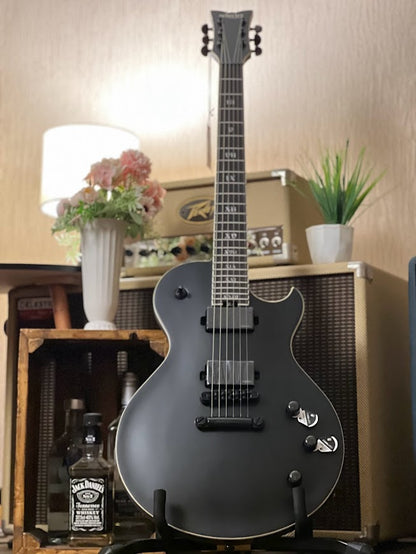 Schecter Solo-II SLS Elite Evil Twin SBK - Satin Black