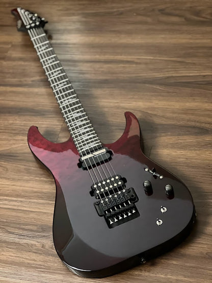 Schecter Reaper 6 Elite FR S BB - เลือดระเบิด