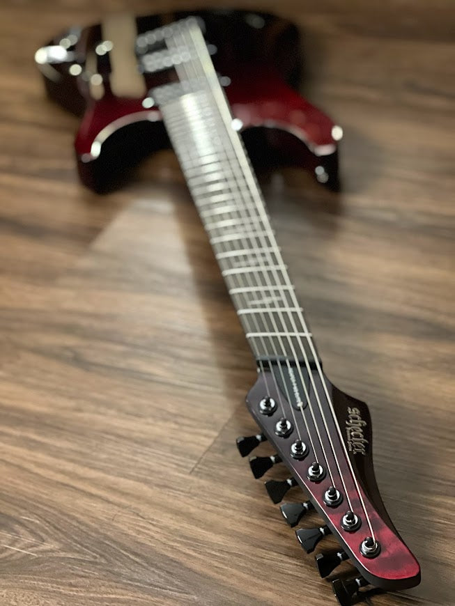 Schecter Reaper 7 Elite MS BB - Blood Burst – nafiriguitar.com