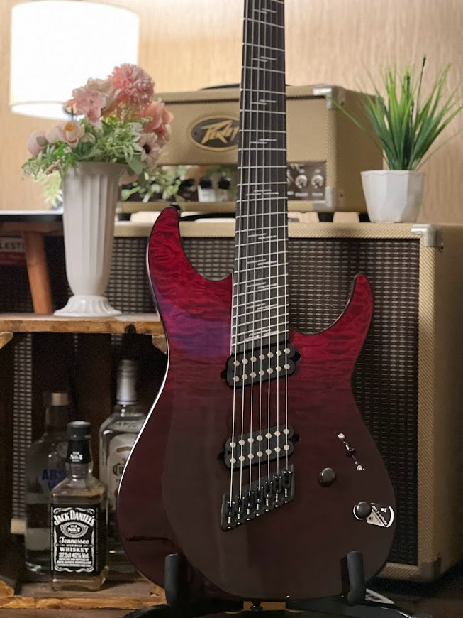 Schecter Reaper 7 Elite MS BB - Blood Burst