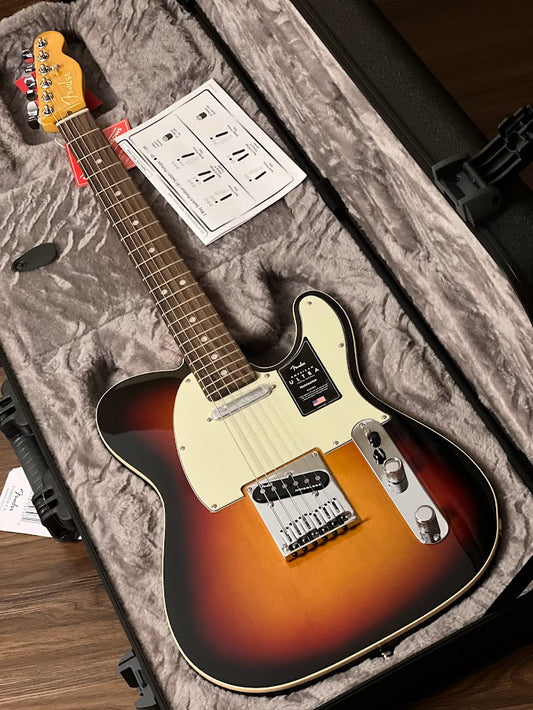 Fender American Ultra Telecaster with RW FB in Ultraburst
