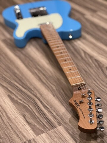 SQOE SETL300 Roasted Maple Series in Miami Blue