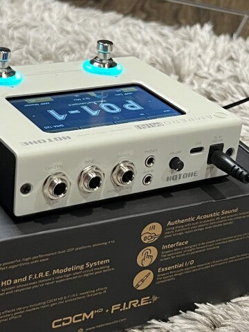 hotone mini pedals Hotone MP-50 Ampero Mini Multieffects Pedal w/ 9V Adapter – nafiriguitar.com