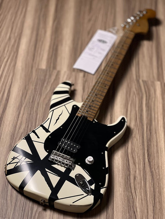 EVH Striped Series 78 Eruption In Black/White