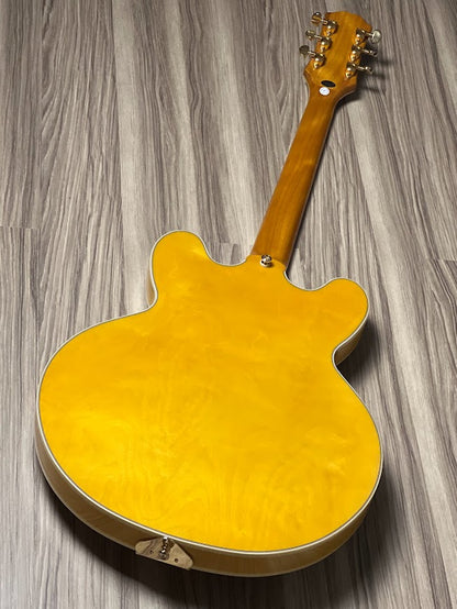 Epiphone Sheraton (Frequensator) in Natural with Bag