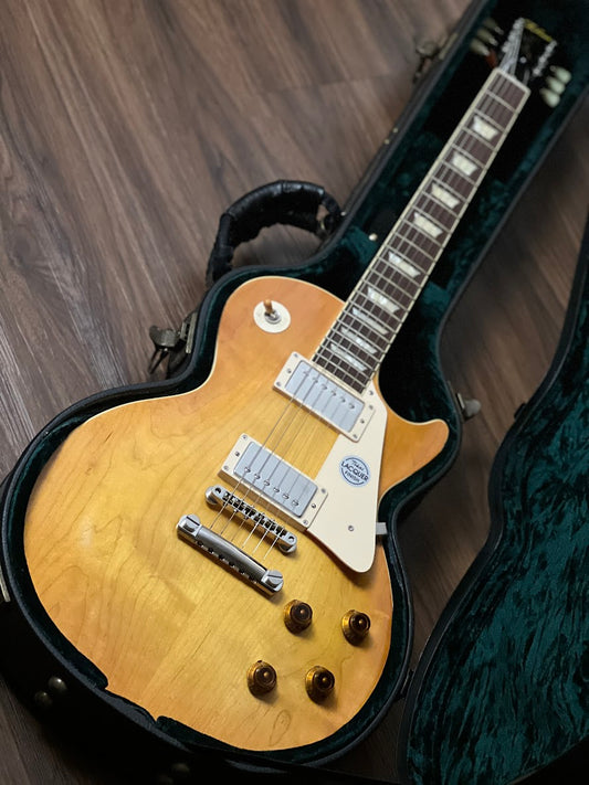 Tokai Love Rock LS-196 SG HB Premium Series in Semigloss Honeyburst with Nitrocellulose Lacquer