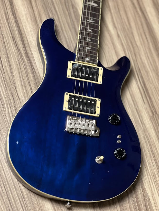 PRS SE Standard 24-08 in Translucent Blue – nafiriguitar.com