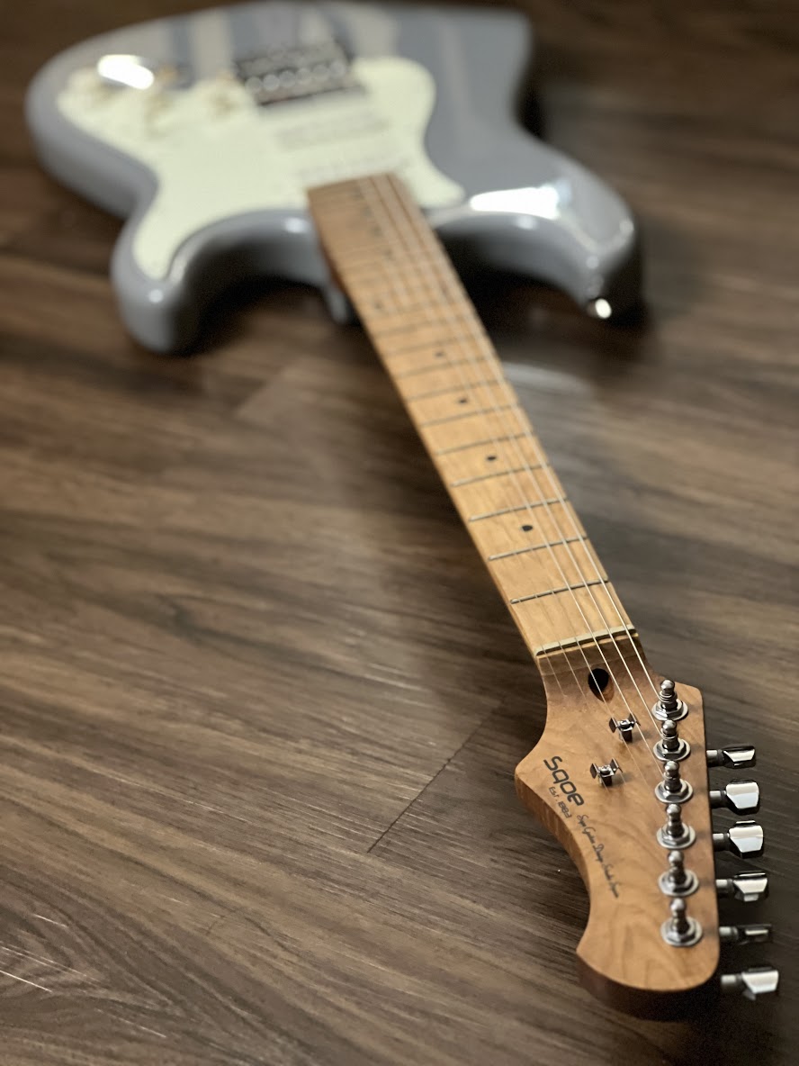 SQOE SEST600 HSS Roasted Maple Series สี Sonic Grey 