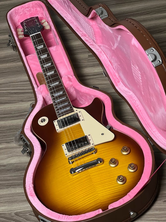 Epiphone 1959 Les Paul Standard Outfit in Aged Royal Tea Burst