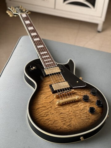 Tokai Love Rock LC-136S Q in Cobra Burst with AAAA Quilted Top 1941639