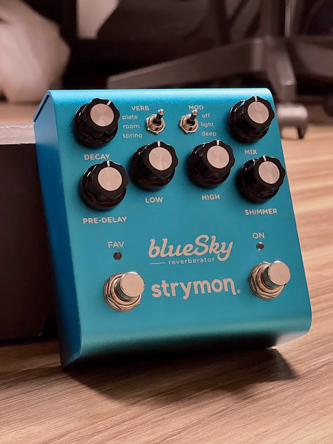 Strymon BlueSky 2FSR Reverberator Guitar Effects Pedal