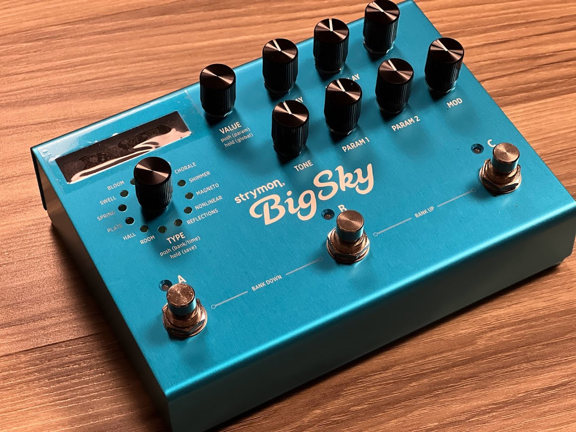 Strymon BigSky Reverb Guitar Effects Pedal – nafiriguitar.com