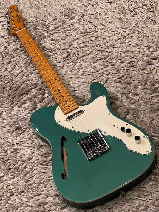 Squier FSR Classic Vibe 60s Telecaster Thinline with Maple FB in Sherwood Green