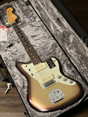 Fender American Ultra Jazzmaster Guitar with RW FB in Mocha Burst
