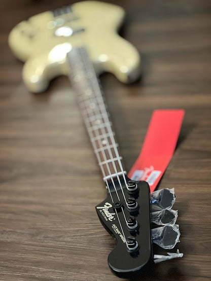 Fender Duff McKagan Precision Bass Guitar w/ Gigbag with RW FB in Pearl White