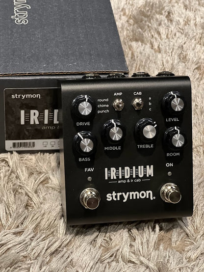 iridium pedal Strymon Iridium Amp & IR Cab Guitar Effects Pedal – nafiriguitar.com