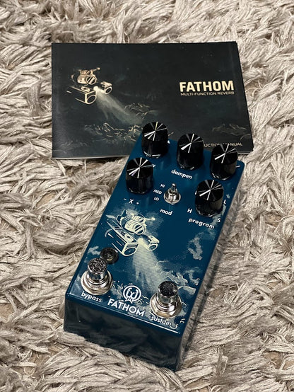 Walrus Audio Fathom Multi-Function Reverb Guitar Effects Pedal