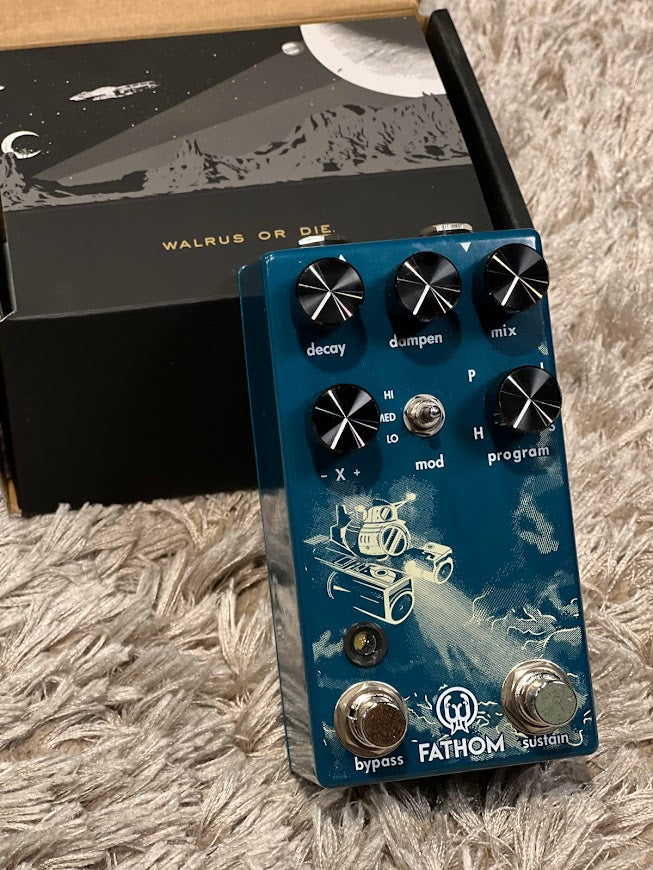 Walrus Audio Fathom Multi-Function Reverb Guitar Effects Pedal