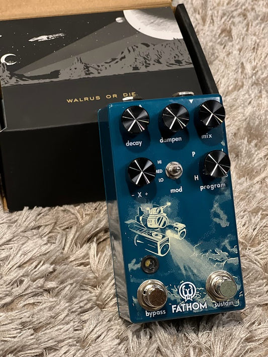 Walrus Audio Fathom Multi-Function Reverb Guitar Effects Pedal