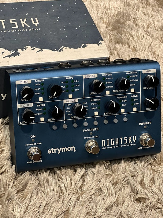 Strymon NightSky Reverb Guitar Effects Pedal