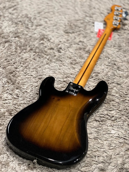 Squier FSR Classic Vibe Late 50s Precision Bass Guitar with Maple FB in 2-Tone Sunburst
