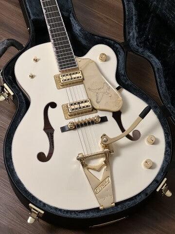 Gretsch G6136T-59GE Vintage Select 1959 Falcon w/ Bigsby in Vintage White