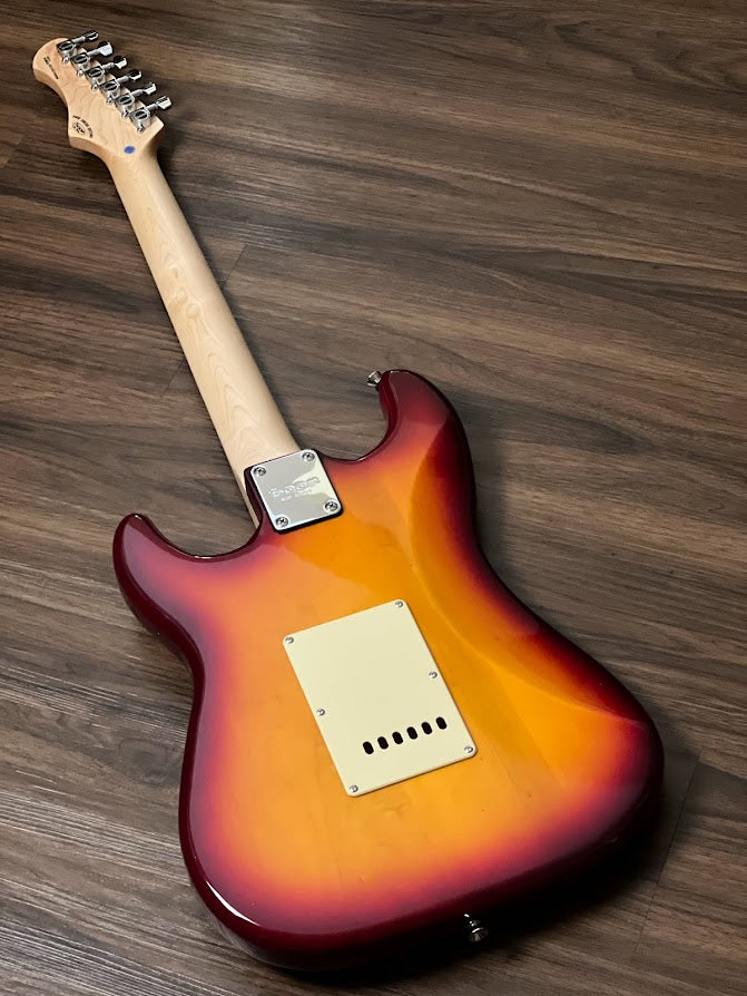 SQOE SEST250 HSS Genesis Series in Cherry Sunburst