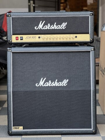 Marshall JCM900 Valve Head 100W (4100) + Cabinet Marshall JCM900 300W (1960A)
