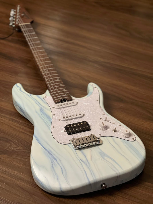Soloking MS-1 Classic MKII in White Blue Marble Nafiri Special Run