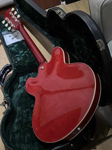 TOKAI ES-178 SR SEMI HOLLOW VINTAGE SERIES IN SEE THRU RED CHERRY