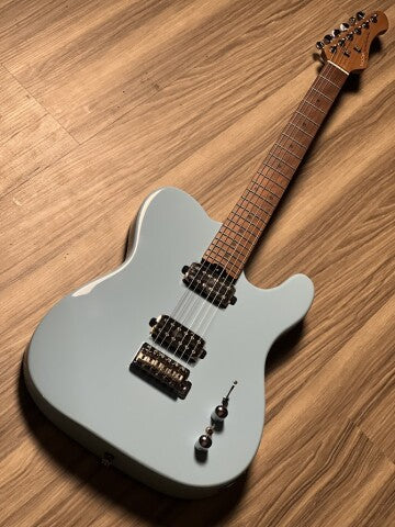 SQOE SETL450 HH Roasted Maple Series in Sonic Blue