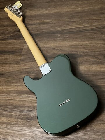 Fender Japan Traditional II 60s Telecaster with RW FB in Aged Sherwood Green Metallic