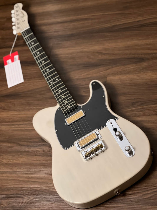 Fender Gold Foil Telecaster พร้อม Ebony FB ใน White Blonde
