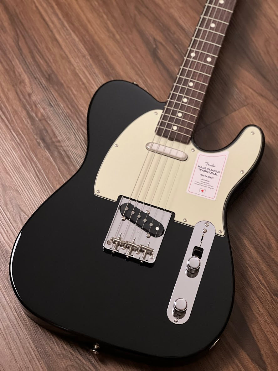 Fender Japan Traditional II 60s Telecaster with RW FB in Black