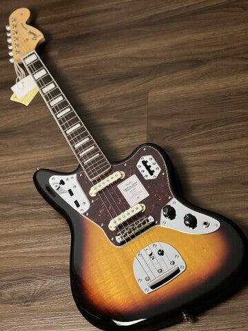 Fender Japan Traditional II 60S Jaguar พร้อม RW FB สี 3-Tone Sunburst
