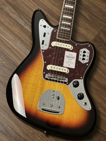 Fender Japan Traditional II 60S Jaguar with RW FB in 3-Tone 