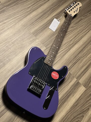 Squier Sonic Esquire H w/Black Pickguard with Laurel FB in Ultraviolet