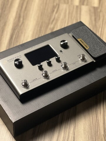 Hotone Limited Edition MP-100 Ampero Multieffects Pedal in Silver