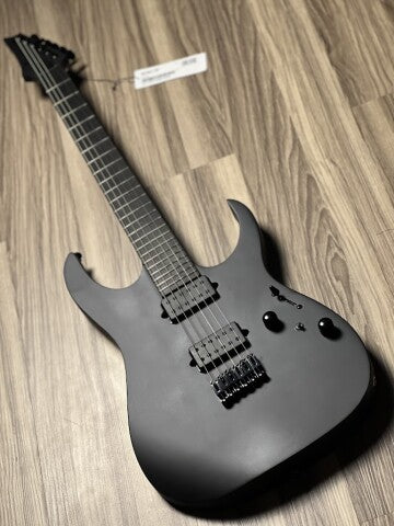 Ibanez Iron label RGRTB621-BKF in Black Flat