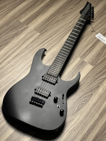 Ibanez Iron label RGRTB621-BKF in Black Flat