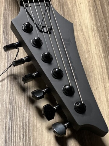 Ibanez Iron label RGRTB621-BKF in Black Flat